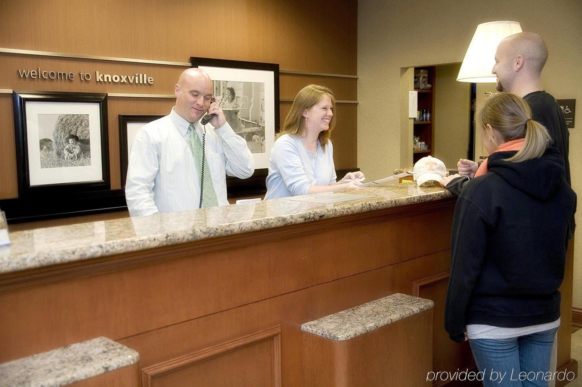 Hampton Inn & Suites Knoxville-Downtown Interior foto